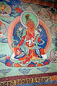 Ladakh - Tikse gompa, mural paintings